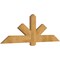 Ekena Millwork Kennewick Rough Sawn Timber Gable Bracket, Western Red Cedar, 72"W x 24"H x 2"D x 6"F, 8/12 Pitch GBW072X24X0206KEN00RWR - alternate 3
